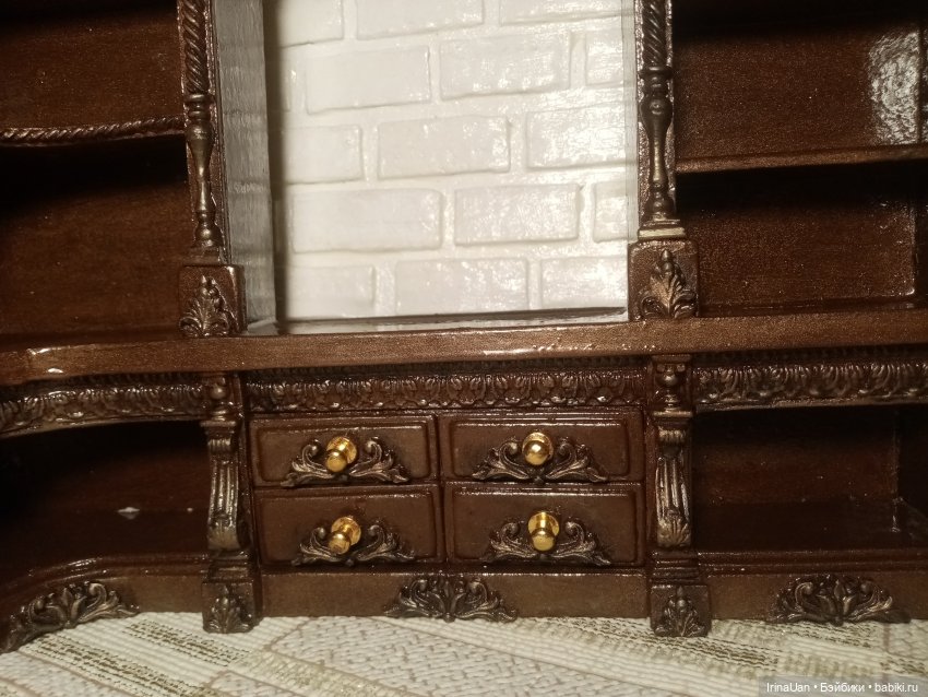 Еще один книжный шкаф — Мебель для кукол и домиков: фото (фото 4)