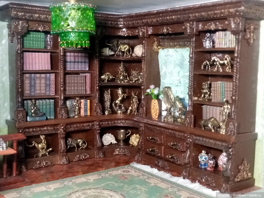 Кабинет под ключ — Румбоксы и кукольные интерьеры: фото (фото 4)