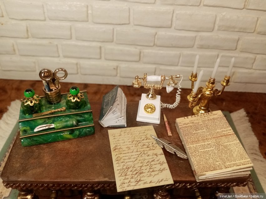 Кабинет под ключ — Румбоксы и кукольные интерьеры: фото