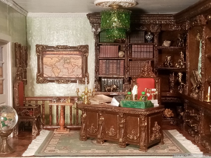 Кабинет под ключ — Румбоксы и кукольные интерьеры: фото