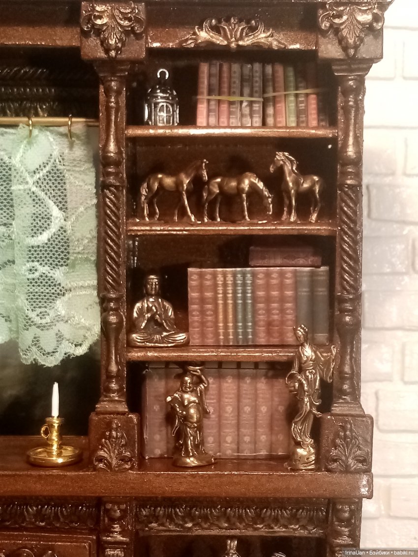 Кабинет под ключ — Румбоксы и кукольные интерьеры: фото (фото 8)