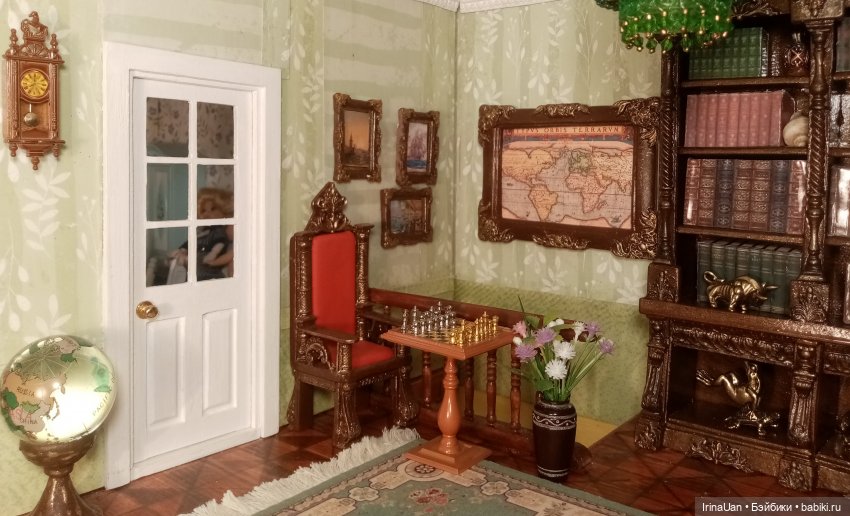 Кабинет под ключ — Румбоксы и кукольные интерьеры: фото