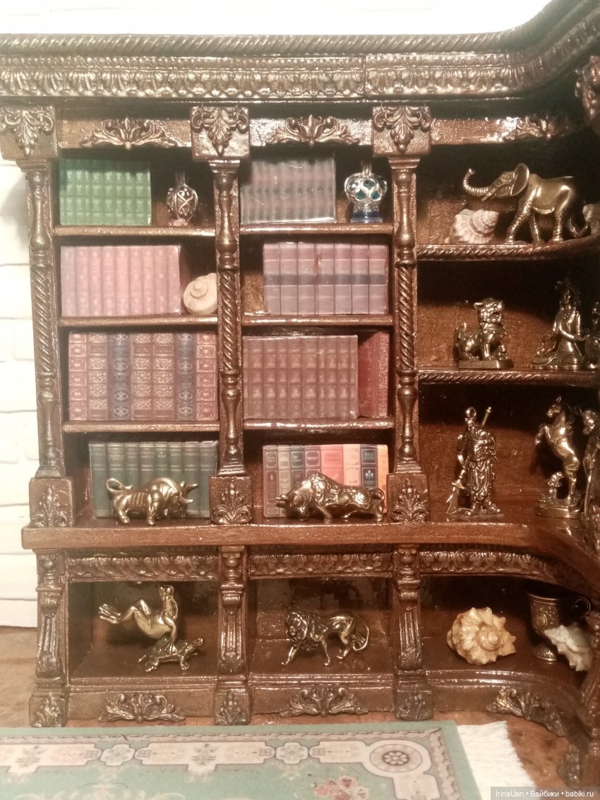 Кабинет под ключ — Румбоксы и кукольные интерьеры: фото (фото 9)