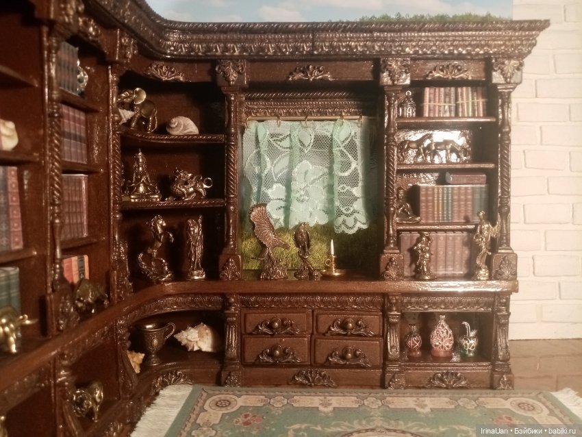 Кабинет под ключ — Румбоксы и кукольные интерьеры: фото (фото 10)