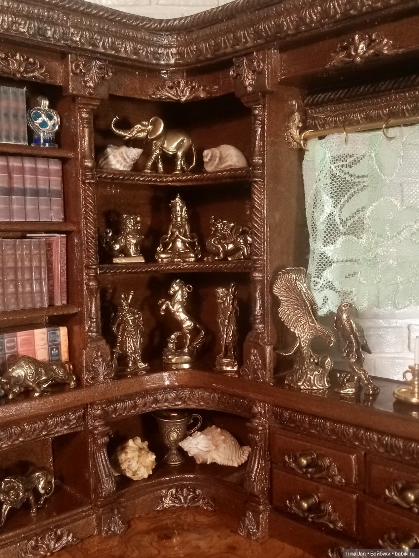 Кабинет под ключ — Румбоксы и кукольные интерьеры: фото (фото 7)