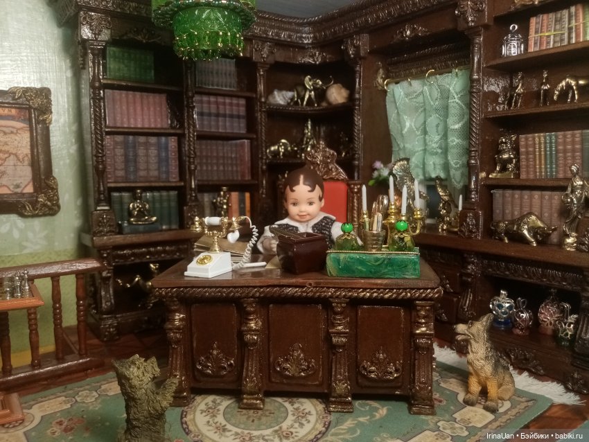 Кабинет под ключ — Румбоксы и кукольные интерьеры: фото