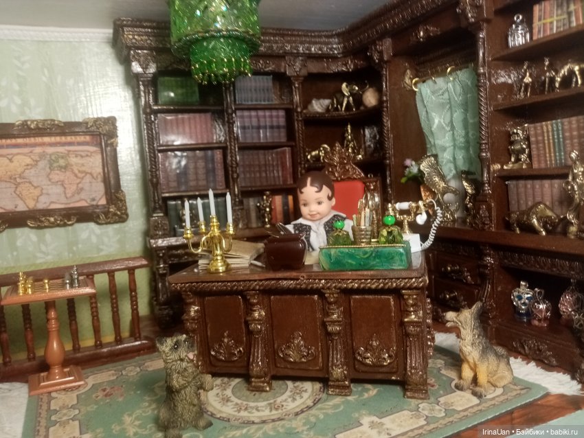 Кабинет под ключ — Румбоксы и кукольные интерьеры: фото