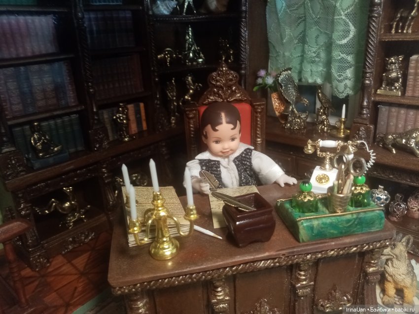 Кабинет под ключ — Румбоксы и кукольные интерьеры: фото