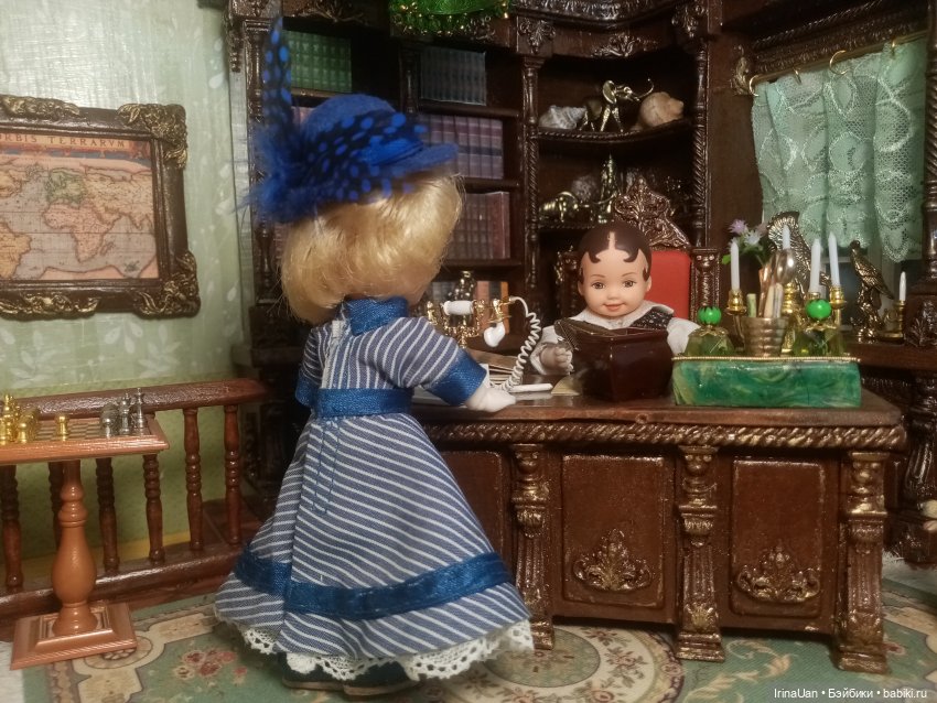 Кабинет под ключ — Румбоксы и кукольные интерьеры: фото
