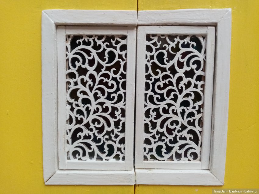 Мои ажурные витражи — Румбоксы и кукольные интерьеры: фото