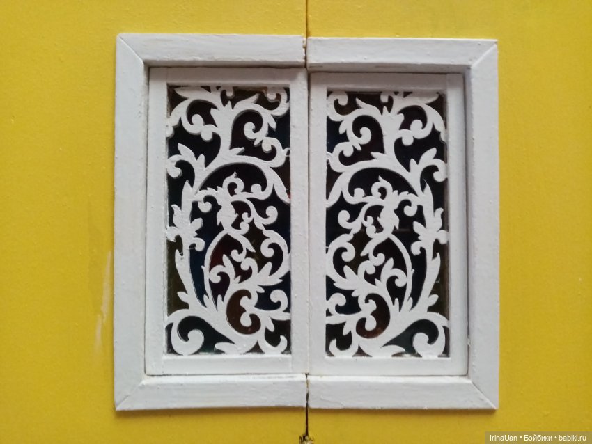 Мои ажурные витражи — Румбоксы и кукольные интерьеры: фото (фото 2)