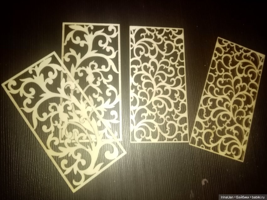 Мои ажурные витражи — Румбоксы и кукольные интерьеры: фото