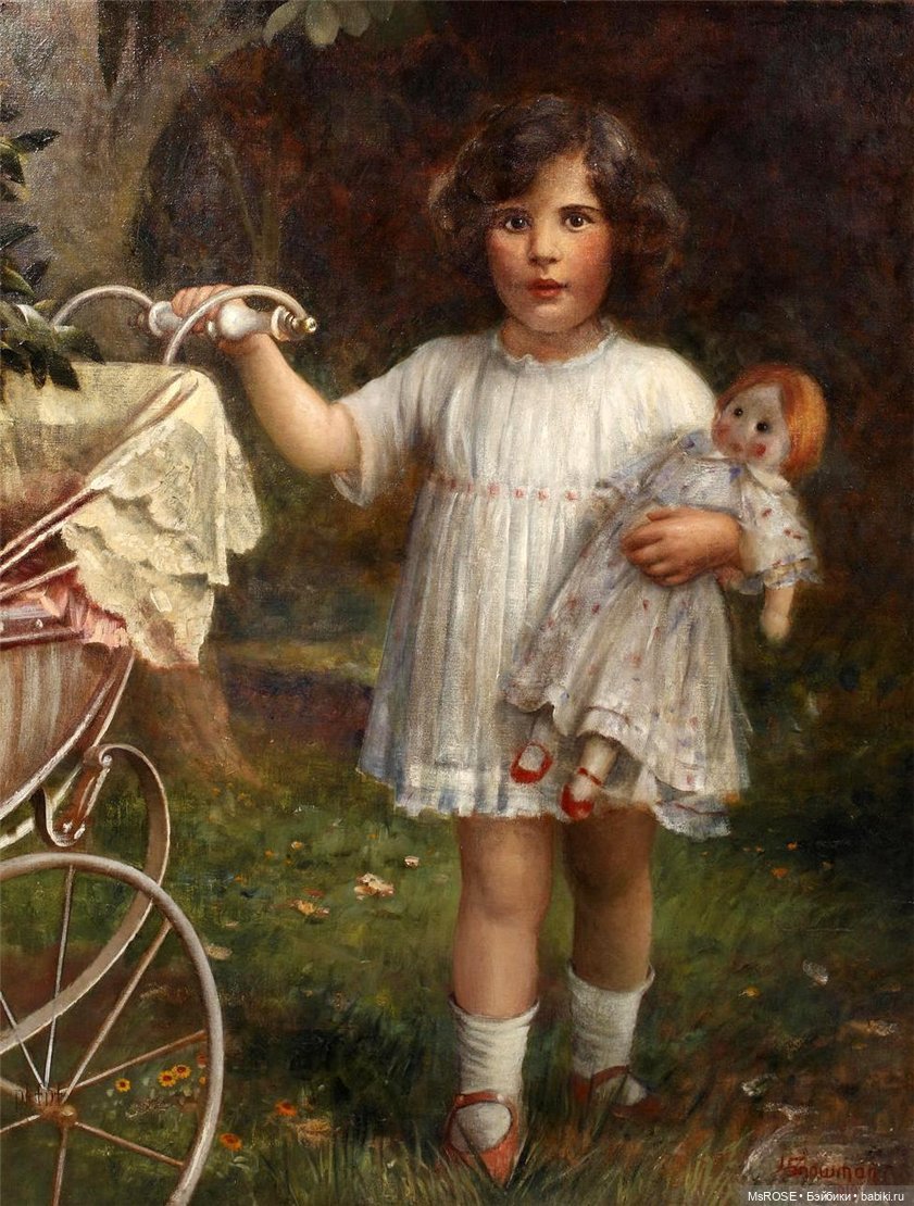 Куклы на живописных полотнах