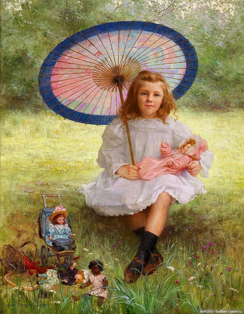 Куклы на живописных полотнах