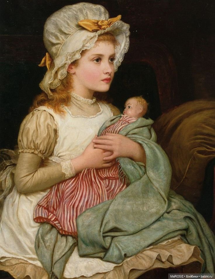 Куклы на живописных полотнах