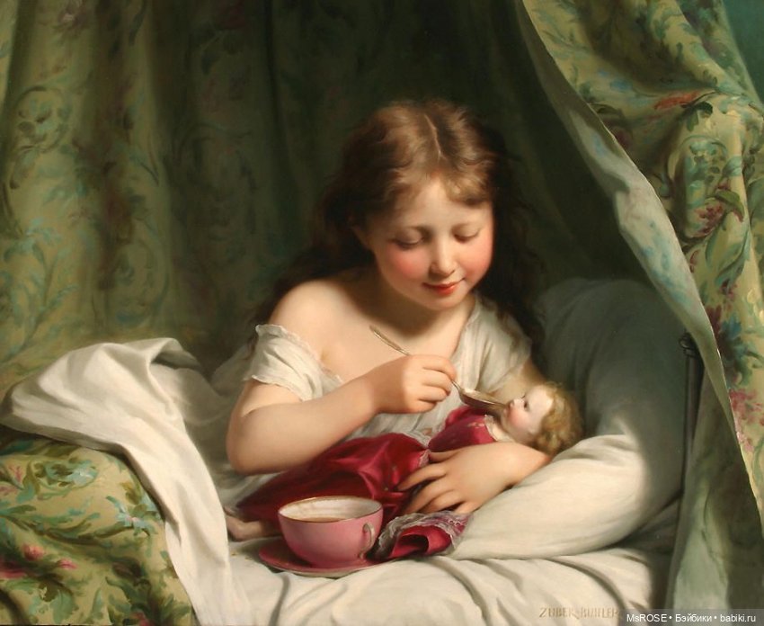 Куклы на живописных полотнах (фото 4)