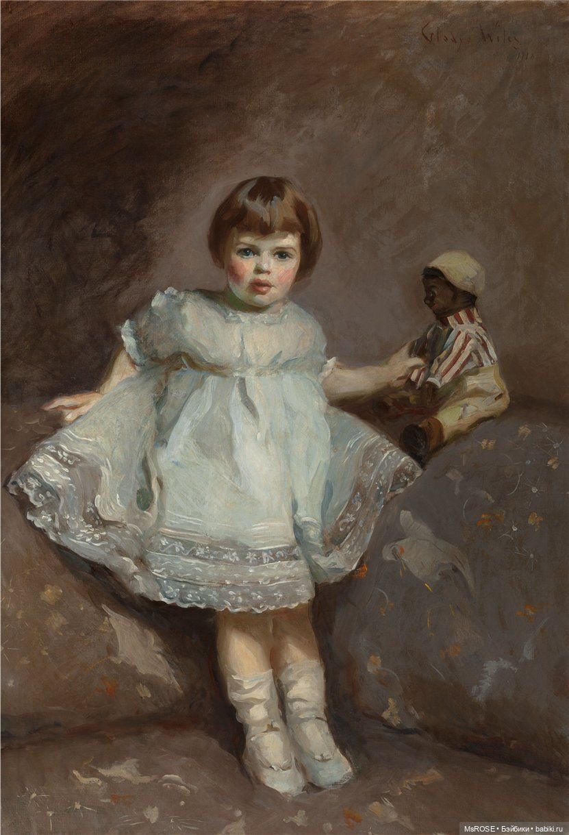 Куклы на живописных полотнах