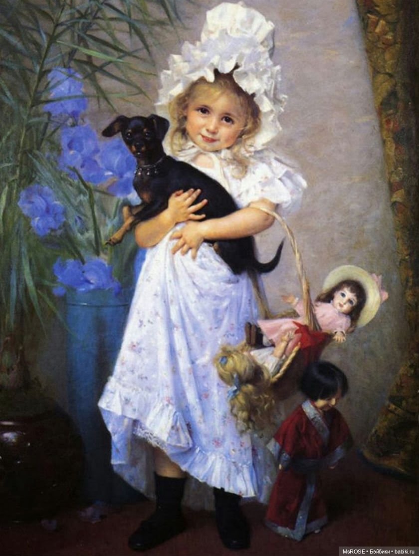 Куклы на живописных полотнах