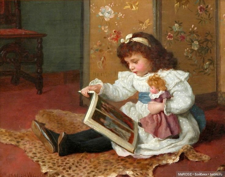 Куклы на живописных полотнах (фото 9)