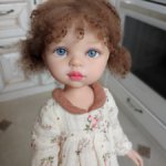 Продам очень красивый паричок из локонов козочки размер 8-9.