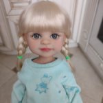 Продам очень красивый паричок из локонов козочки размер 8-9