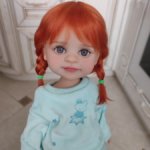 Продам очень красивый паричок из локонов козочки размер 8-9