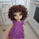 Продам очень красивый паричок из локонов козочки размер 5-6