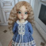 Продам очень красивый паричок из локонов козочки размер 6-7