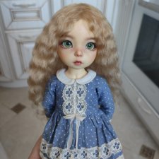 Продам очень красивый паричок из локонов козочки размер 6-7