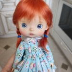 Продам очень красивый паричок из локонов козочки на Монст