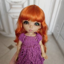 Продам очень красивый паричок из локонов козочки размер 5-6