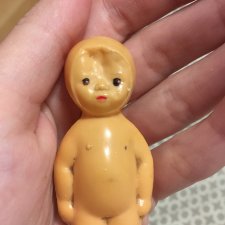 Крошечка в ладошечке. Ремонт целлулоидного пупса. История вторая