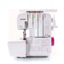 Этот "страшный зверь" оверлок. Советы новичку. Часть 1. (Оверлок Janome Excellent Lock 777)