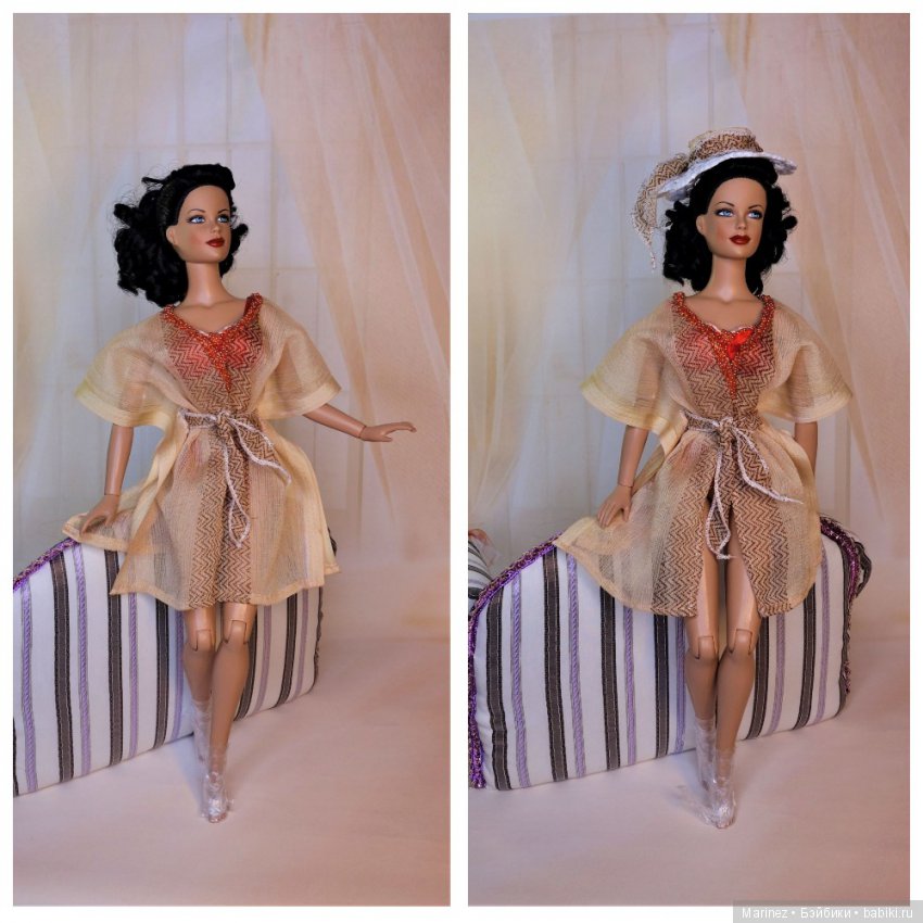 Туника за час и шляпка из ничего. Продолжаем готовиться к конкурсу Бейбики 2019 (фото 8)