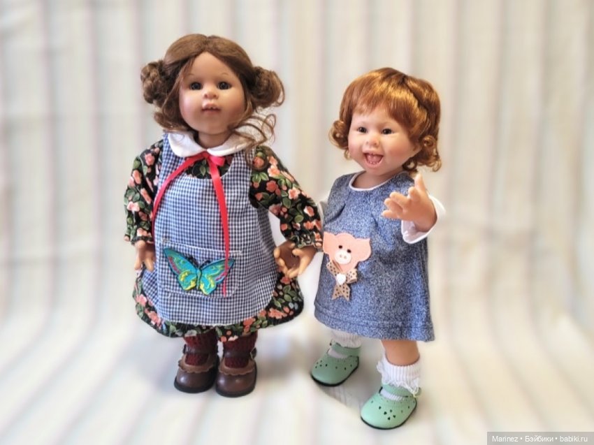 Юбилей на Бэйбиках. Кто поселился у меня за 5 лет. Часть 7. Куклы Rosemary Muller Schildkrot (Вихтели) (фото 8)
