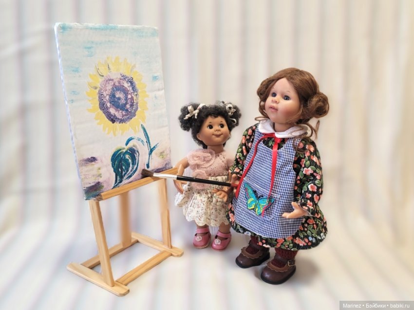 Юбилей на Бэйбиках. Кто поселился у меня за 5 лет. Часть 7. Куклы Rosemary Muller Schildkrot (Вихтели) (фото 6)