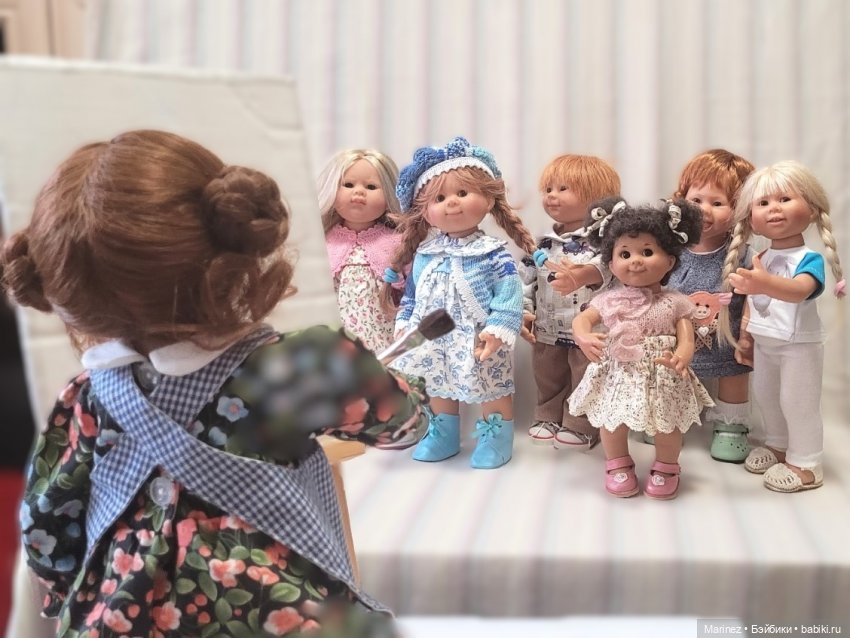 Юбилей на Бэйбиках. Кто поселился у меня за 5 лет. Часть 7. Куклы Rosemary Muller Schildkrot (Вихтели)