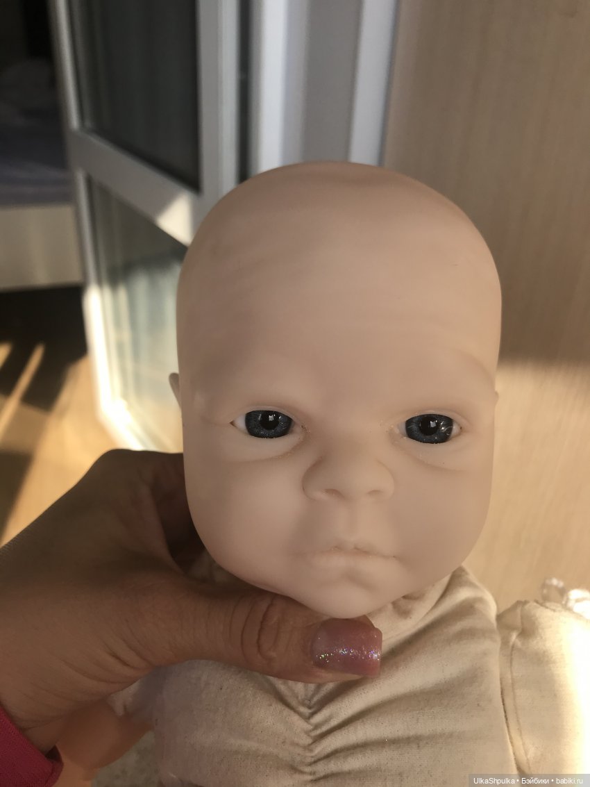 Доработка молда. Убираю складки на лбу (фото 4)