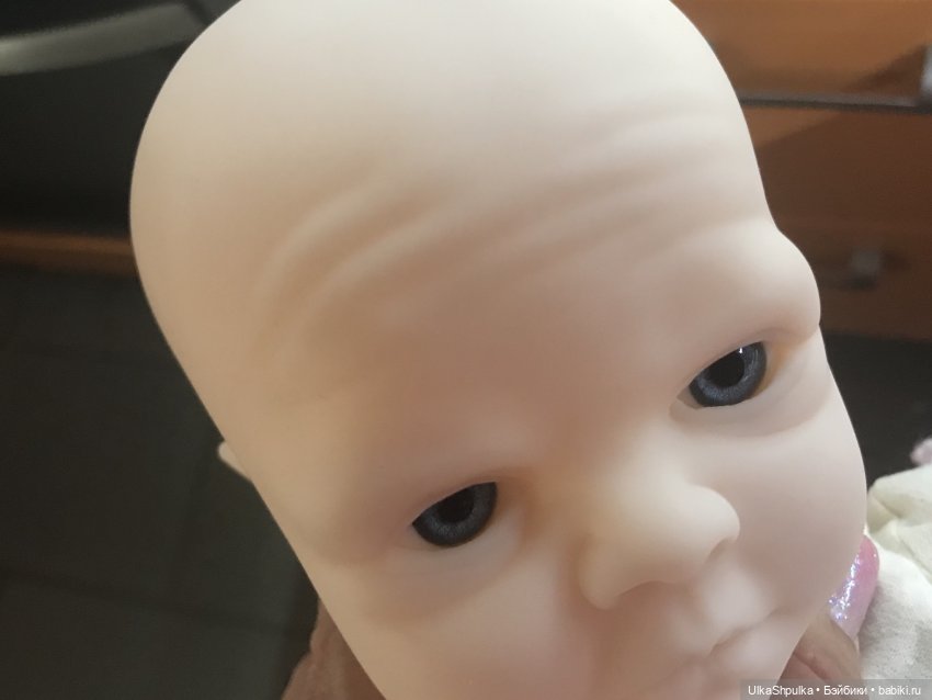 Доработка молда. Убираю складки на лбу