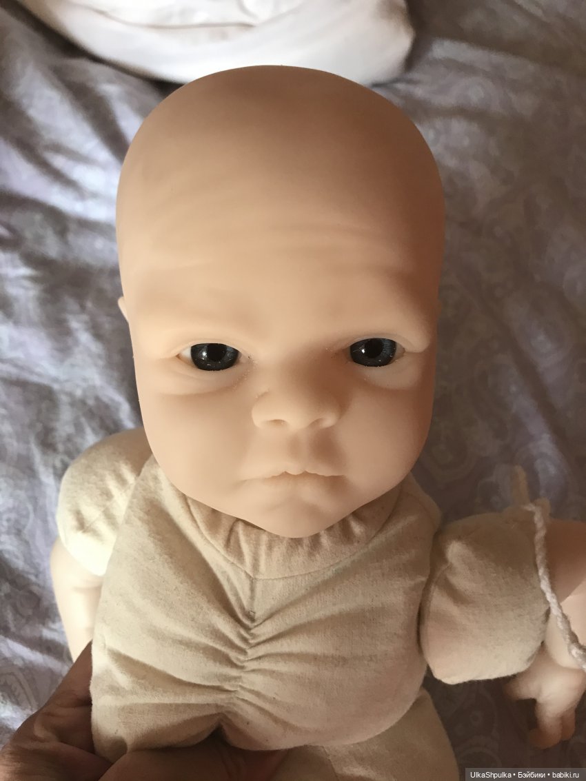 Доработка молда. Убираю складки на лбу (фото 6)