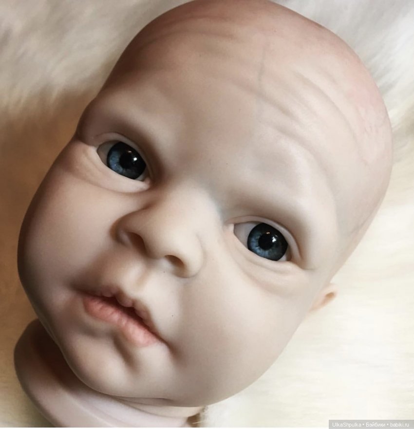 Доработка молда. Убираю складки на лбу (фото 10)