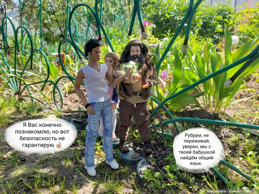 Дача 2023 ( знакомство Хагрида с бабушкой) | Бэйбики Дача 2023 ( знакомство Хагрида с бабушкой) (фото 2)