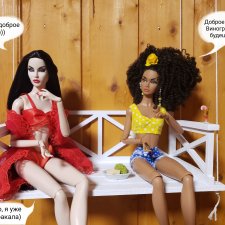 Дача 2023 (утречко у Марики)