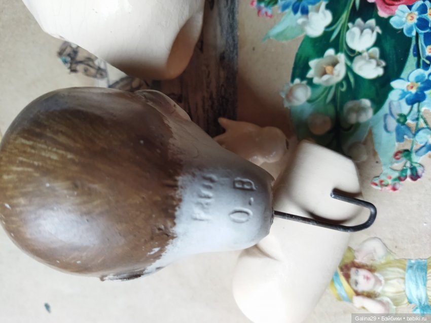 Антикварная головка — Опознание антикварных кукол: поиск по клейму (фото 2)