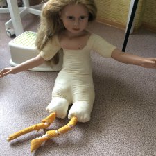 Как сделать ноги кукле RF Collection? Помогите советом