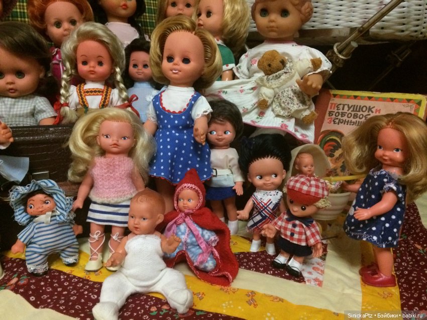 Моя коллекция кукол и игрушек. Часть 1