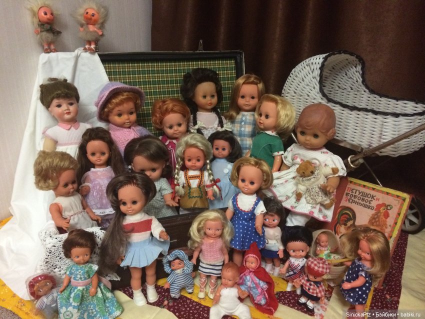 Моя коллекция кукол и игрушек. Часть 1
