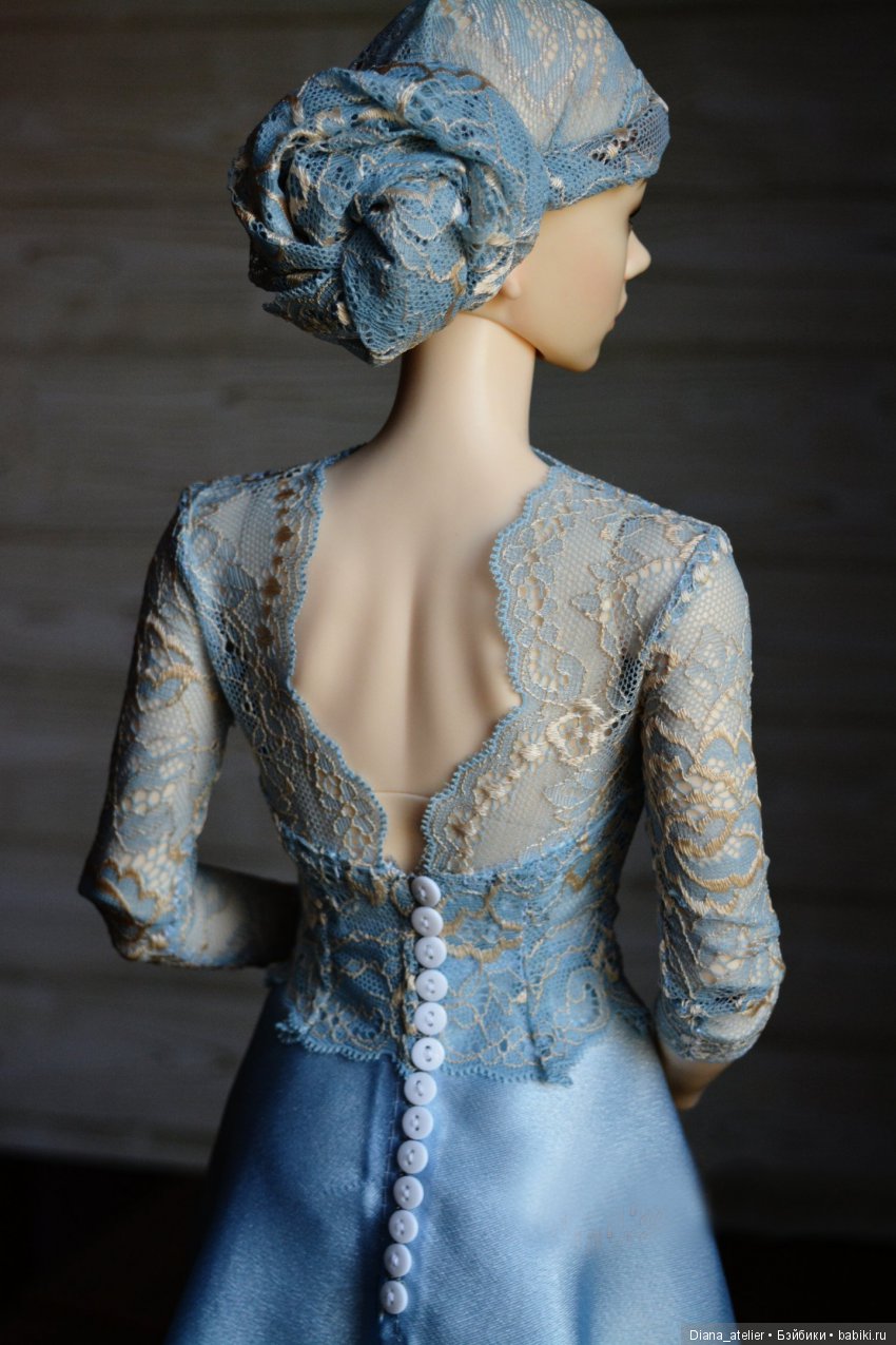Красивое платье для куклы БЖД Красивое платье для куклы БЖД