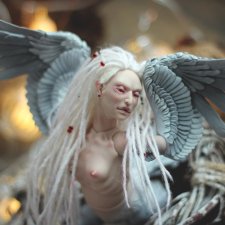 Шарнирная птица Сирин Hius doll Шарнирная птица Сирин Hius doll