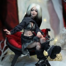 Авторская шарнирная кукла Hius Doll. Мирай